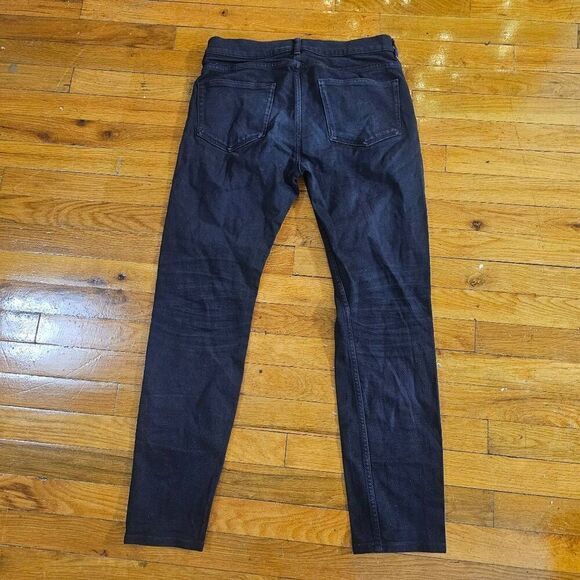 COS Jeans Black Tapered Leg High Rise Skinny Jeans Size 29X32 - Picture 10 of 12